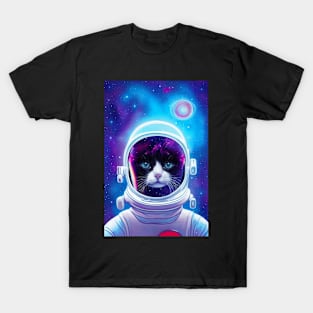 Cosmic Astronaut Cat T-Shirt